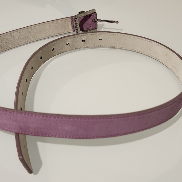 Purple Belt silver buckle SMALL Saja Boy Look Alike Belt From KPOP Demon Hunters - Picture 7 of 7